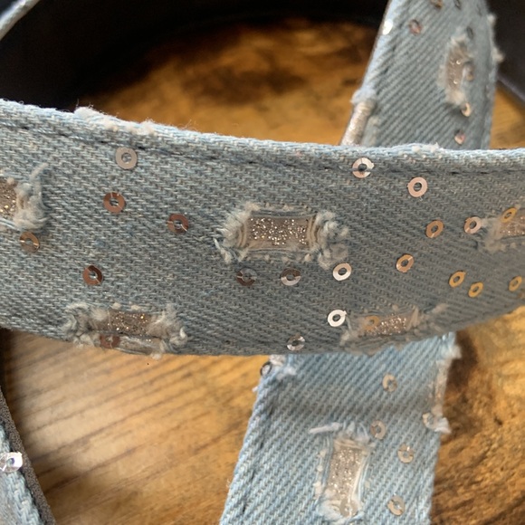 NWT DENIM ‘TRUE LOVE’ BELT!! - Picture 6 of 7